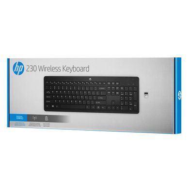 HP Клавіатура 230 WL black 3L1E7AA фото