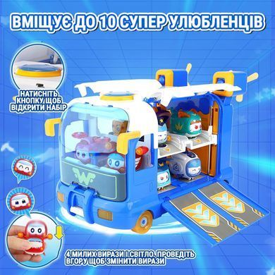 Super Wings Игровой набор Мини-база Супер Любимцев EU770880 фото