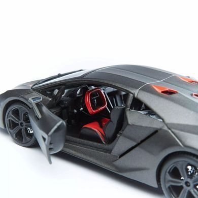 Автомодель - LAMBORGHINI SESTO ELEMENTO (серый металлик, 1:24) 18-21061 фото