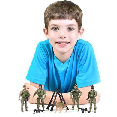 Игровой набор фигурок солдат ELITE FORCE &mdash; РЕЙНДЖЕРЫ (5 фигурок, аксесс.) 101855 фото