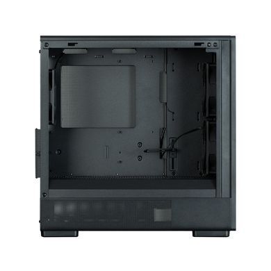 Zalman Корпус P10 Namu без БП, 1xUSB3.0, 1xUSBType-C, 2x120мм, 1x120мм ARGB, VGA 340мм, LCS ready, TG Side Panel, mATX, чорний P10NAMUBLACK фото