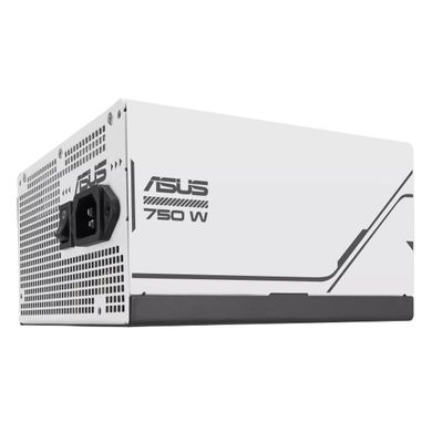 ASUS Блок живлення AP-750G (750W), >90%, 80+ Gold, 135мм, 1xMB 24pin(20+4), 2xCPU 8pin(4+4), 3xMolex, 5xSATA, 3xPCIe 8pin(6+2), Fully Modular, AP-750G, білий 90YE00U1-B0NB00 фото