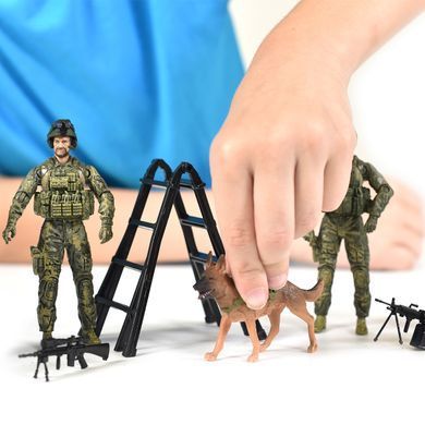 Игровой набор фигурок солдат ELITE FORCE &mdash; РЕЙНДЖЕРЫ (5 фигурок, аксесс.) 101855 фото