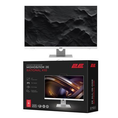 2E ПК Моноблок Rational K10 27" FHD IPS Intel i5-12400, 16Gb, F512GB, UMA, B660, кл+м, FreeDos, белый 2E-K10.0005 фото