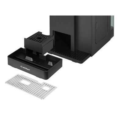 CATLER Кофеварка капсульная Renzo 1.6л, капсулы, молотый кофе, сенс. управл., автом. капучинатор, черный ES751BRENZO фото