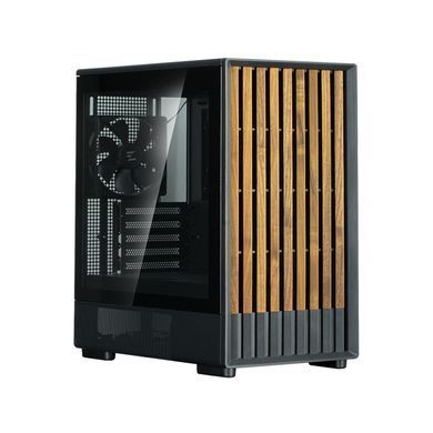 Zalman Корпус P10 Namu без БП, 1xUSB3.0, 1xUSBType-C, 2x120мм, 1x120мм ARGB, VGA 340мм, LCS ready, TG Side Panel, mATX, чорний P10NAMUBLACK фото