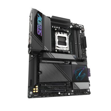 Gigabyte Материнская плата X870E AORUS PRO sAM5 X870 4xDDR5 M.2 HDMI DP Wi-Fi BT ATX X870E_AORUS_PRO фото