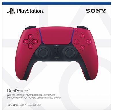 PlayStation Геймпад 5 Dualsense BT, Cosmic Red 1000050249 фото