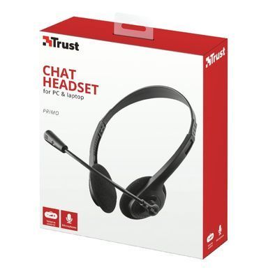 Гарнитура Trust Primo Chat 3.5mm Black 21665_TRUST фото