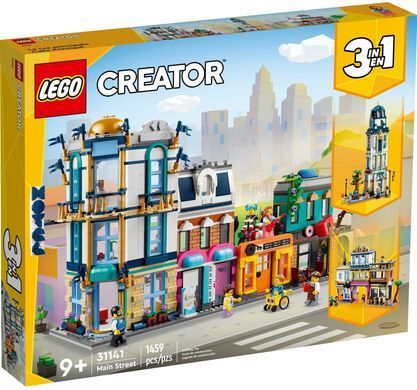 LEGO Конструктор Creator Центральна вулиця 31141 фото