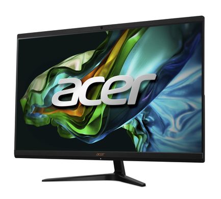 Acer Персональний комп'ютер моноблок Aspire C27-1800 27" FHD, Intel i5-1335U, 16GB, F512GB, UMA, WiFi, кл+м, без ОС, чорний DQ.BKKME.00B фото