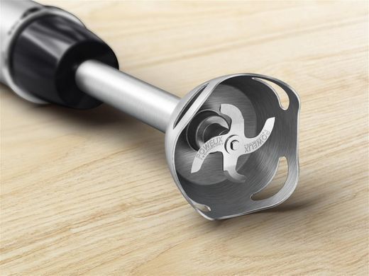Tefal Блендер заглибний Quickchef+, 1000Вт, 4в1, чаша-800мл, чопер-500мл, кухонний комбайн 5в1, турборежим, сіро-чорний HB67G830 фото