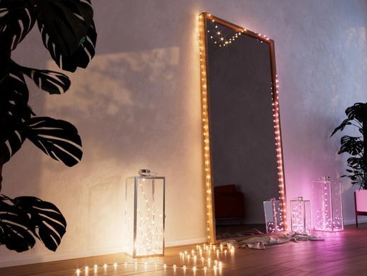 Twinkly Гірлянда Smart LED Twinkly Candies Pearl RGB 100 IP20 6м USB-C кабель зелений без БЖ TWKP100RGB-G фото