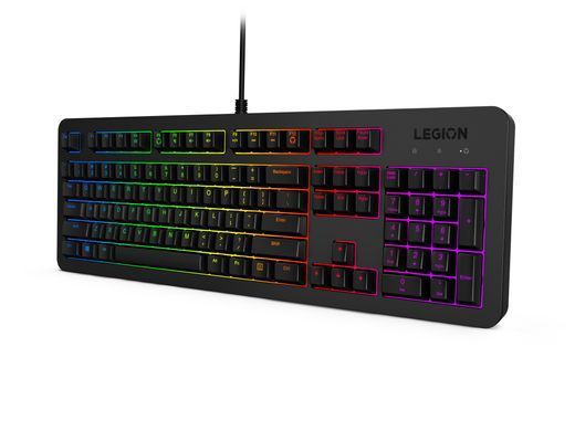 Lenovo Клавіатура мембранна Legion K300 104key, USB-A, EN/UKR, RGB, чорний GY41L16651 фото