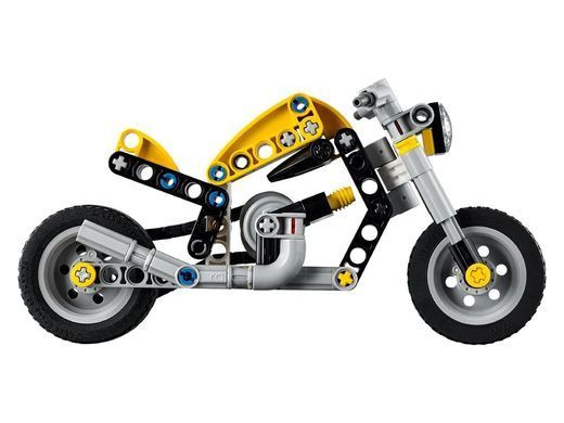 LEGO Конструктор LEGO Technic Жовтий мотоцикл 42225 фото