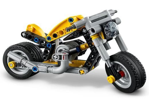 LEGO Конструктор LEGO Technic Жовтий мотоцикл 42225 фото
