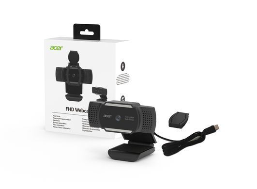 Acer Вебкамера Acer FHD Webcam, чорний HP.EXPBG.019 фото
