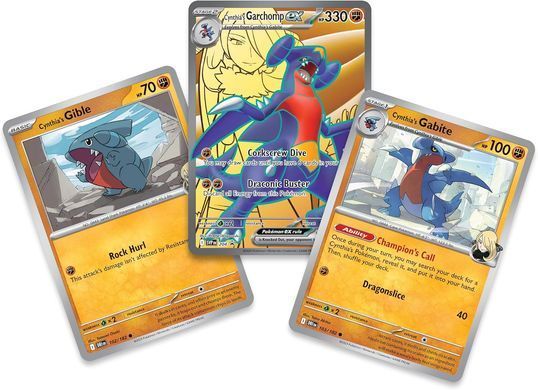 Pokemon TCG Колекційна карткова гра Pokemon: Cynthia's Garchomp ex - Premiun Collection 196214109247 фото