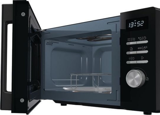 Gorenje Мікрохвильова піч Gorenje, 20л, електр. керув., 800Вт, гриль, дисплей, 11 програм, чорний MO20A4BH фото