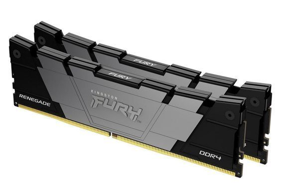 Kingston Пам'ять ПК DDR4 16GB KIT (8GBx2) 3200 FURY Renegade KF432C16RB2K2/16 фото