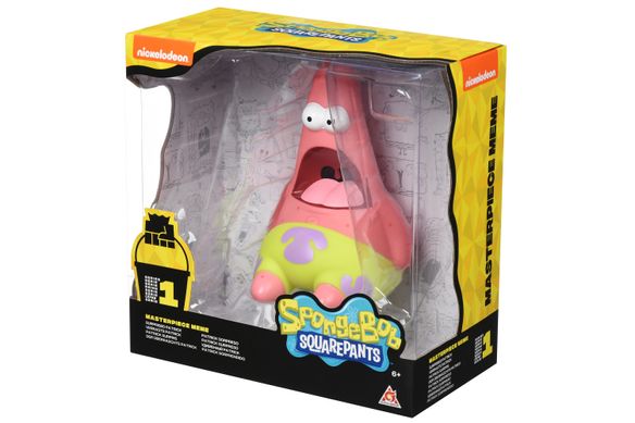 Игровая фигурка SpongeBob Masterpiece Memes Collection Surprised Patrick EU691003 фото