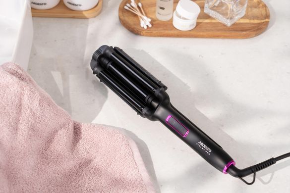 ARDESTO Плойка для створення локонів Violet Pro, 90Вт, 170-210C, кераміка, чорний HC-Y220PRO фото