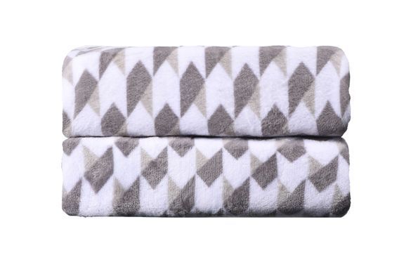 ARDESTO Плед Flannel, 160х200см, геометрія 100% поліестер