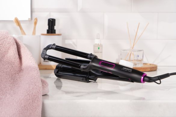 ARDESTO Плойка для створення локонів Violet Pro, 90Вт, 170-210C, кераміка, чорний HC-Y220PRO фото