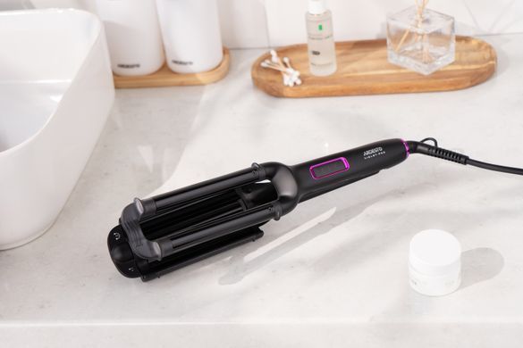 ARDESTO Плойка для створення локонів Violet Pro, 90Вт, 170-210C, кераміка, чорний HC-Y220PRO фото