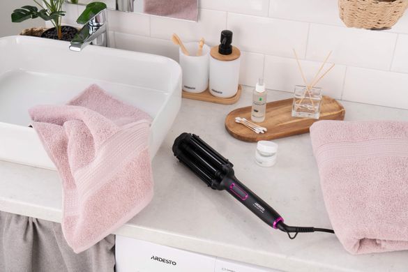 ARDESTO Плойка для створення локонів Violet Pro, 90Вт, 170-210C, кераміка, чорний HC-Y220PRO фото