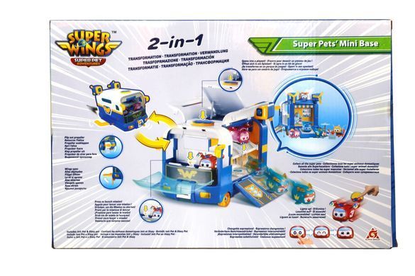 Super Wings Игровой набор Мини-база Супер Любимцев EU770880 фото