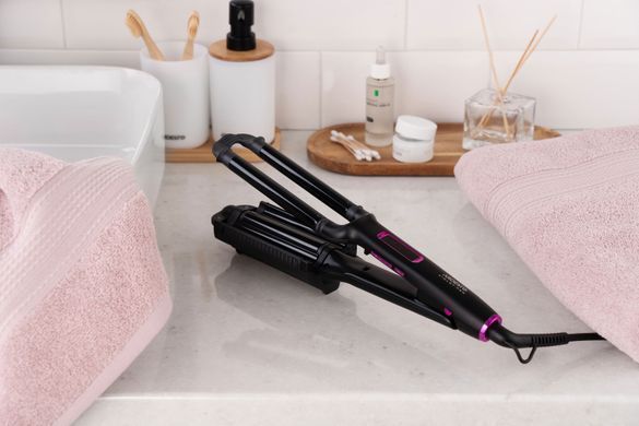 ARDESTO Плойка для створення локонів Violet Pro, 90Вт, 170-210C, кераміка, чорний HC-Y220PRO фото