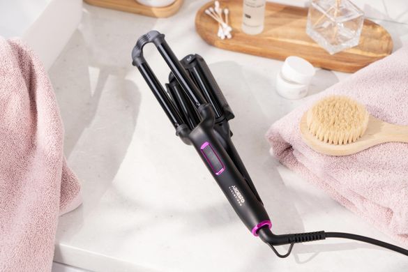 ARDESTO Плойка для створення локонів Violet Pro, 90Вт, 170-210C, кераміка, чорний HC-Y220PRO фото