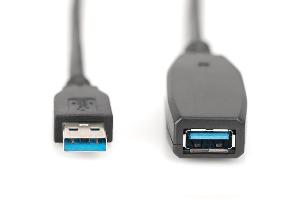 Подовжувачь DIGITUS USB 3.0 Active Cable, A/M-A/F, 15 m DA-73106 фото