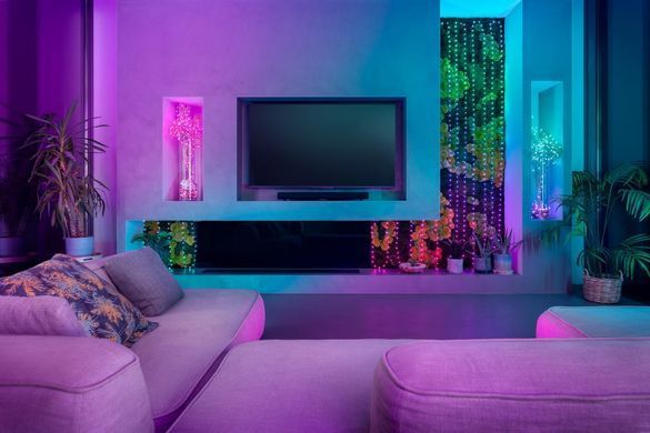 Twinkly Гірлянда Smart LED Twinkly Candies Pearl RGB 100 IP20 6м USB-C кабель зелений без БЖ TWKP100RGB-G фото
