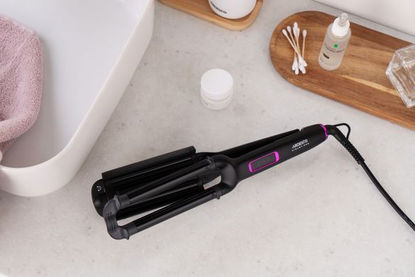 ARDESTO Плойка для створення локонів Violet Pro, 90Вт, 170-210C, кераміка, чорний HC-Y220PRO фото