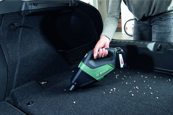Bosch Пылесос аккумуляторный UniversalVac 18, 18В, 2.5Ач, 9кПа, 1.3кг 0.603.3B9.103 фото