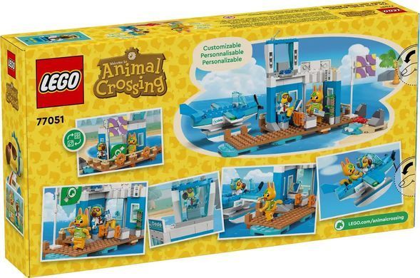 LEGO Конструктор Animal Crossing Літайте з Dodo Airlines 77051 фото