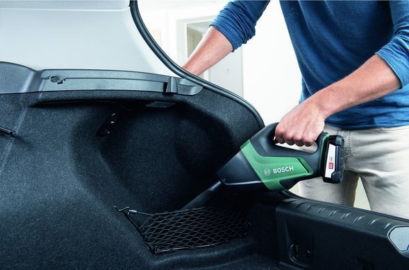 Bosch Пылесос аккумуляторный UniversalVac 18, 18В, 2.5Ач, 9кПа, 1.3кг 0.603.3B9.103 фото