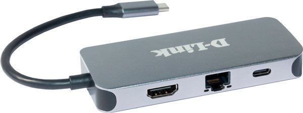 D-Link USB-Концентратор DUB-2335 3xUSB3.0, 1xUSB-C/PD, 1xHDMI 1.4b, 1xGE, USB-C DUB-2335 фото