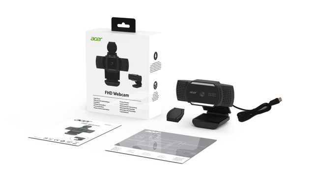 Acer Вебкамера Acer FHD Webcam, чорний HP.EXPBG.019 фото