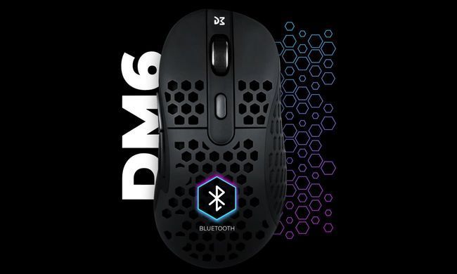 Dream Machines Mouse DM6 HOLEY Trio Wireless Black DM6_HOLEY_TRIO фото