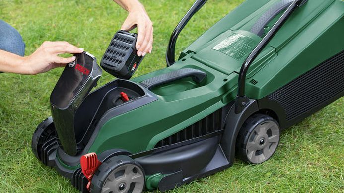 Bosch Газонокосарка акумуляторна CityMower 18V-32-300 18В акб 1х4А&middot;год 31л 30-60мм 9.4кг 0.600.8B9.A07 фото