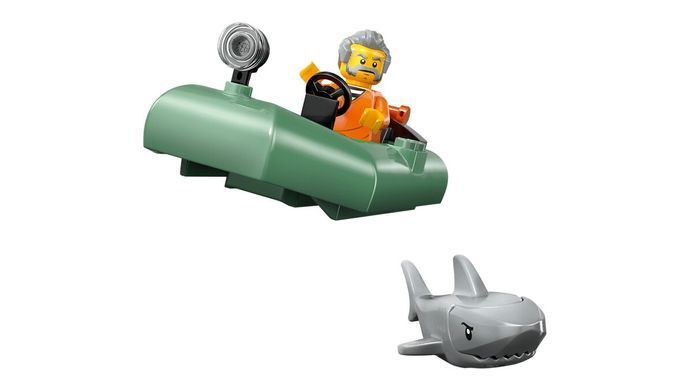 LEGO Конструктор LEGO City Переслідування на поліцейському катері 60456 фото