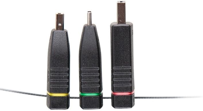 Комплект перехідників retractable C2G Adapter Ring HDMI > mini Display Port, Display Port, USB-C CG84269 фото