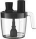 Tefal Блендер заглибний Quickchef+, 1000Вт, 4в1, чаша-800мл, чопер-500мл, кухонний комбайн 5в1, турборежим, сіро-чорний 5 - магазин Coolbaba Toys
