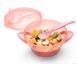 Набір Nuvita для годування дорожній COOL 6м+ Рожевий 4 - магазин Coolbaba Toys