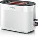 Bosch Тостер Bosch 950Вт, пластик, білий