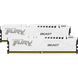 Kingston Память ПК DDR5 32GB KIT (16GBx2) 5600 FURY Beast White EXPO 2 - магазин Coolbaba Toys