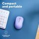 Trust Миша Trust Yvi+ Compact Multi-Device, WL/BT/USB-A, фіолетовий 5 - магазин Coolbaba Toys